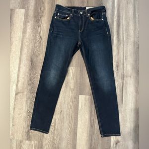 Rag & Bone Cate mid rise ankle skinny blue jeans women’s size 29